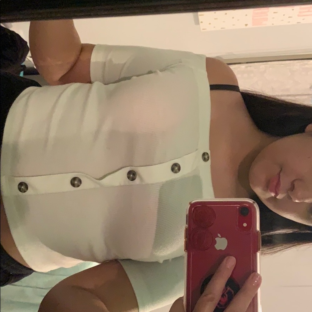 white top